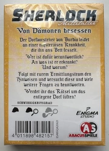 Sherlock Mittelalter: Von Dämonen besessen - Card Game (German)