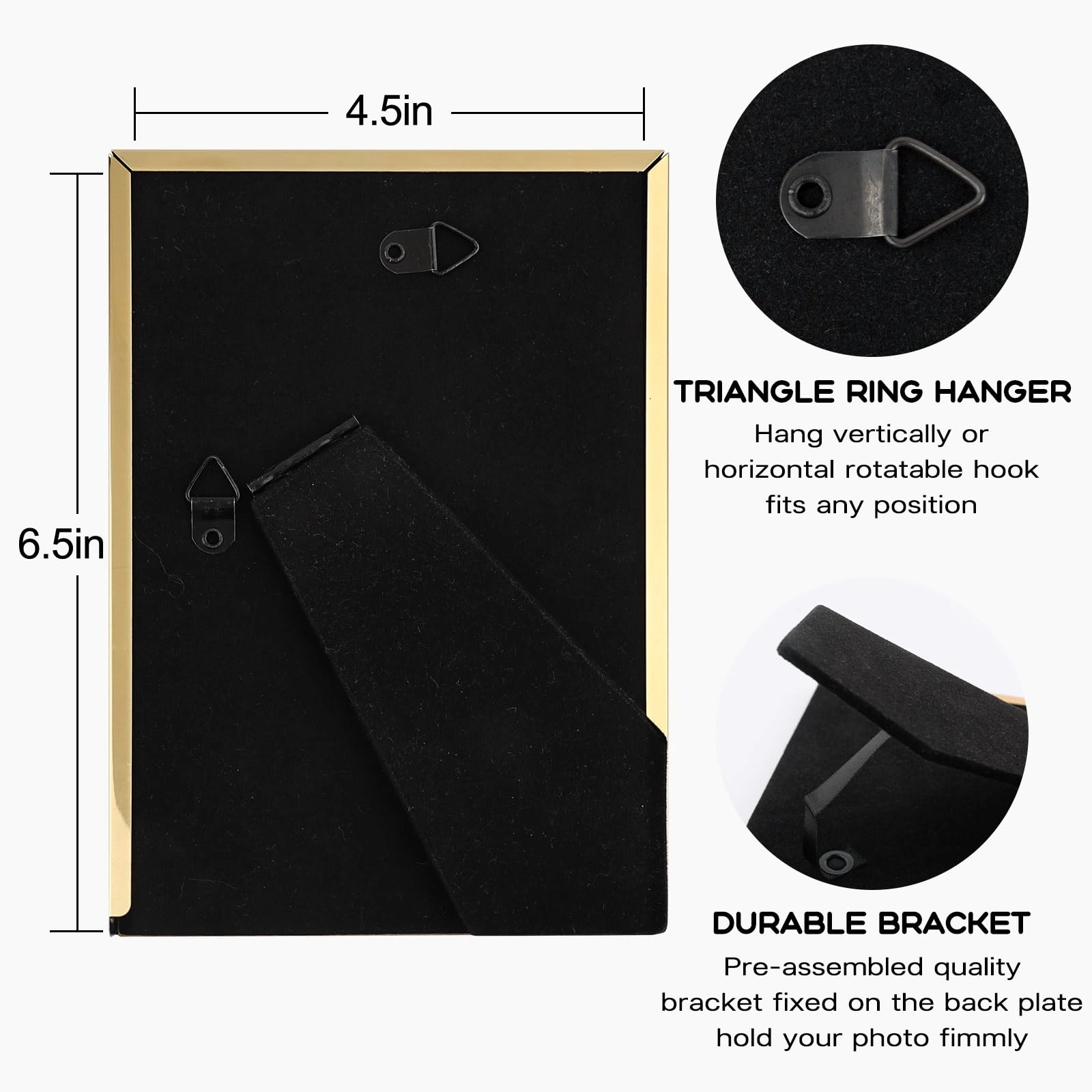 Enamel Picture Frame - 4x6 Set