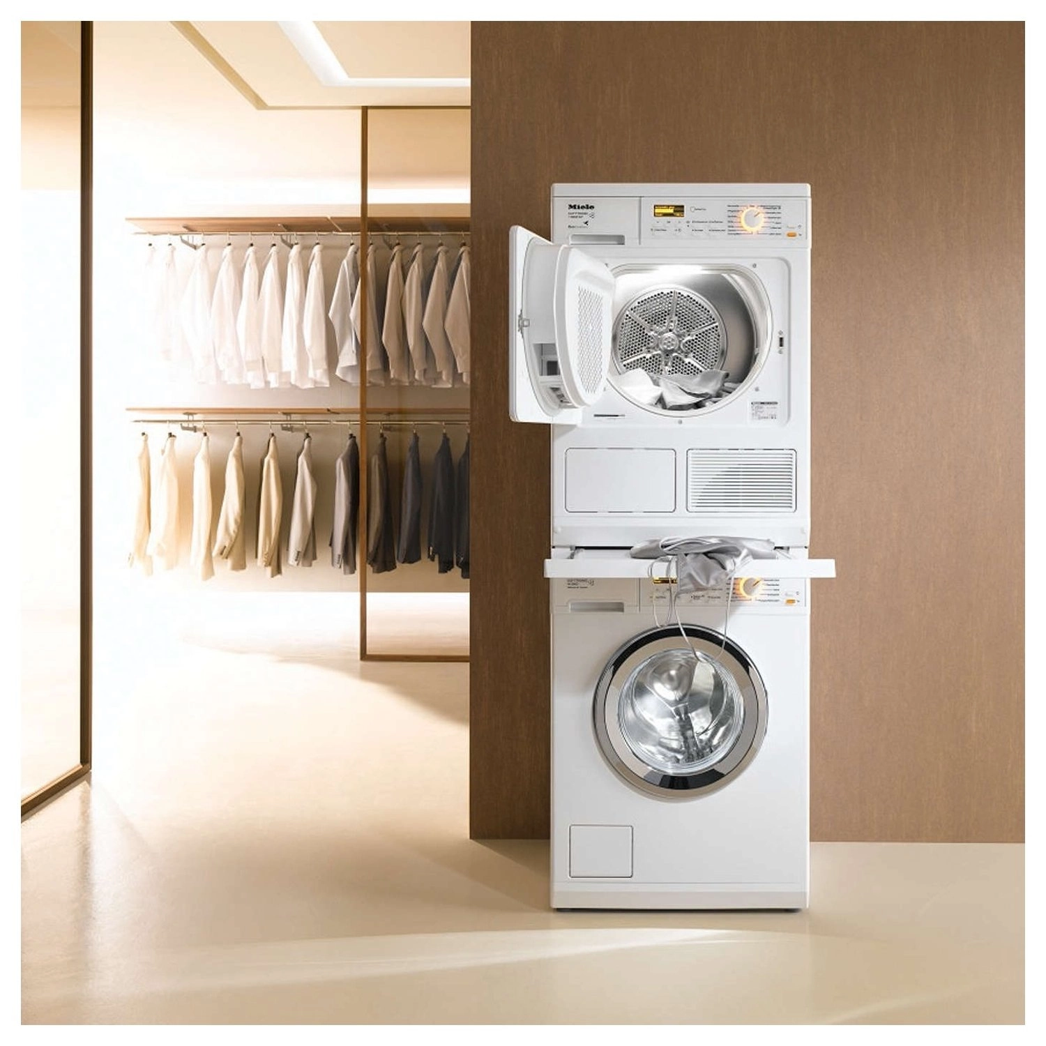 WTV502 - Combination with White edition T1 tumble dryers