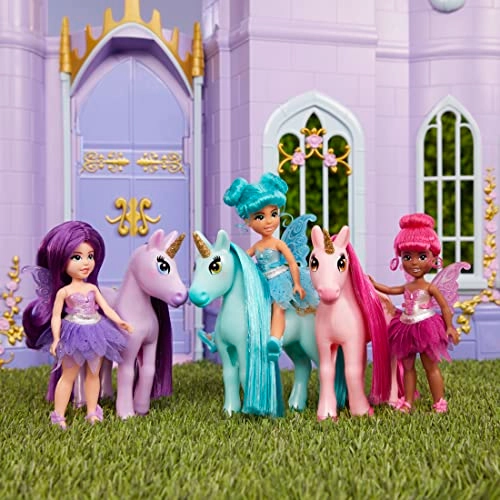 Bella Small Doll - Pink + Little Unicorn Ribbon - Multicolor