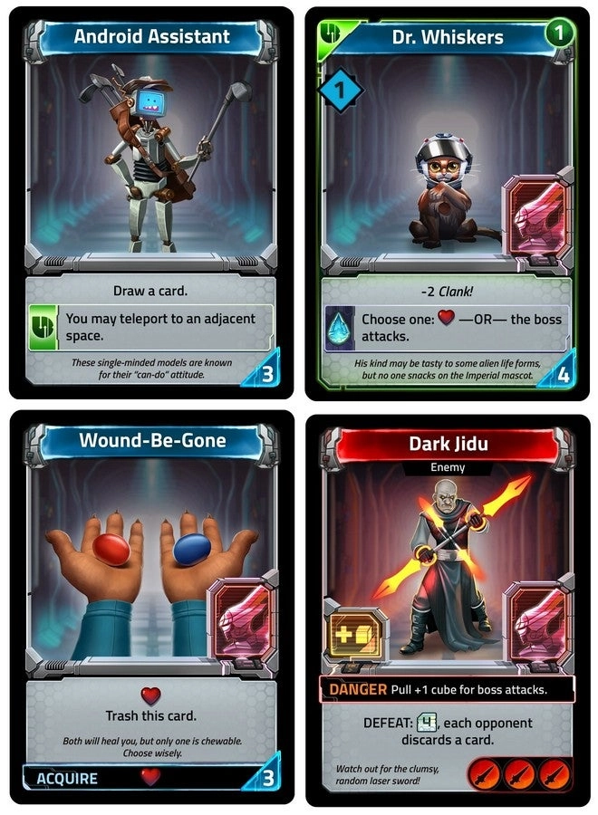 Clank! In! Space! A Deck-Building Adventure