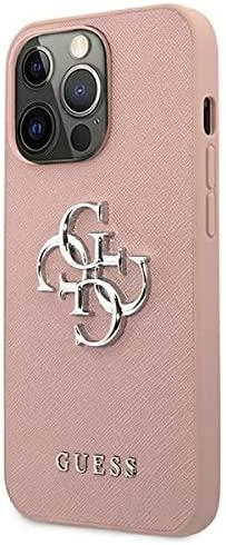 GUHCP13XPSASBBL PU Saffiano Leather Case for iPhone 13 Pro Max