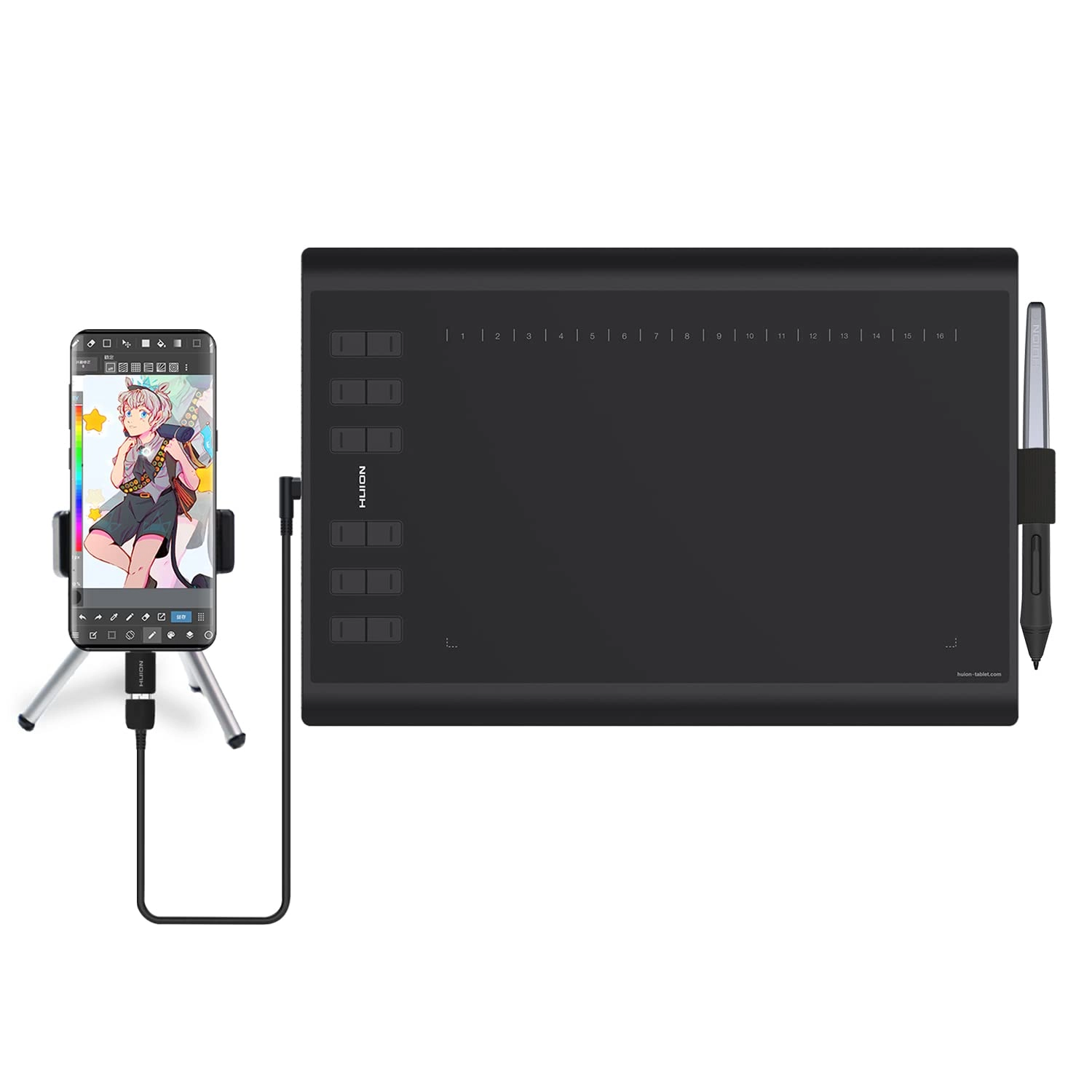 HUION H1060P - 10*6.25 inch 8192 Levels
