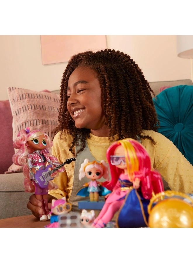 Eye Spy Fashion Doll - Interactive Unboxing Color Change Charm Key Necklace