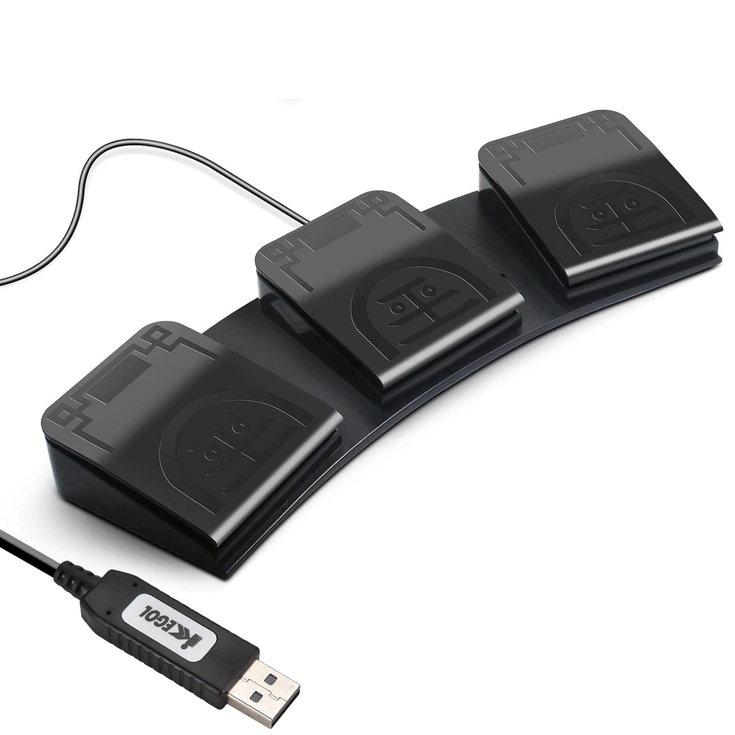 iKKEGOL Triple Pedal - USB