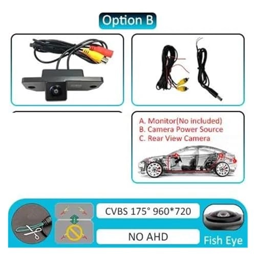 Reversing Camera - Night Vision RCA 1080p*720p