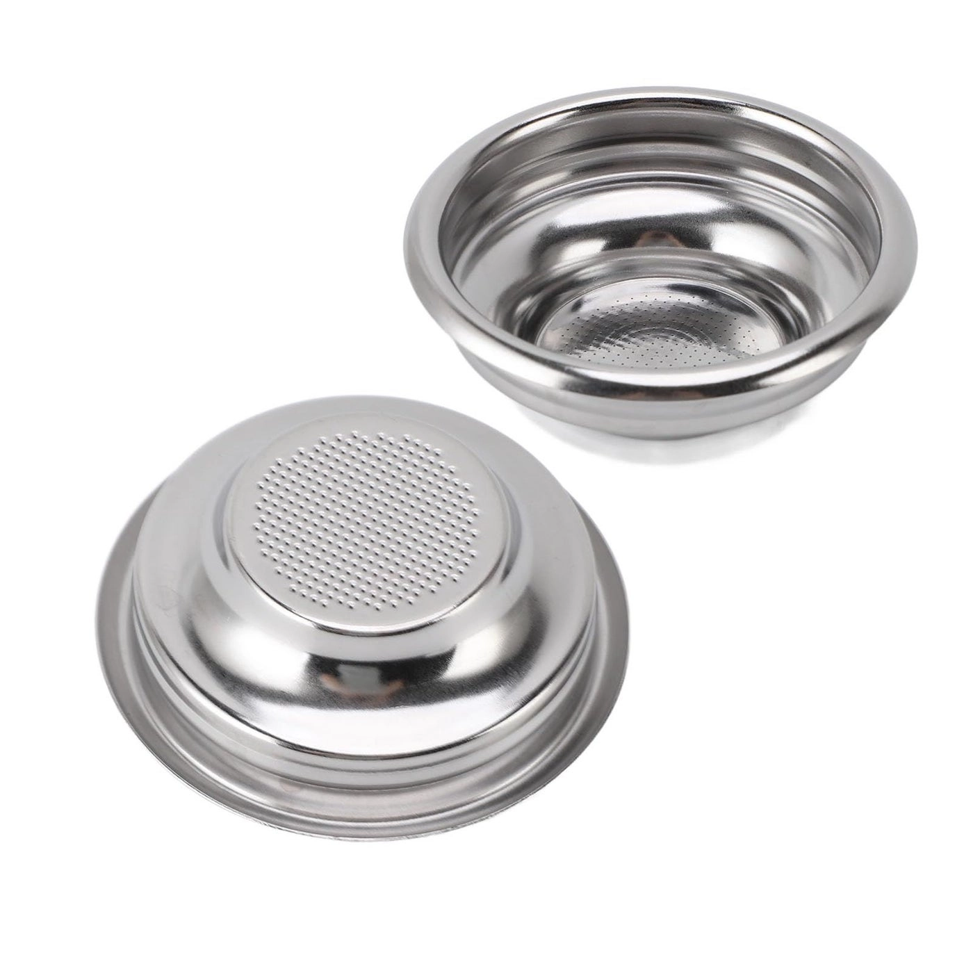 Portafilter Basket - 58mm Stainless Steel Single Cup Bundle