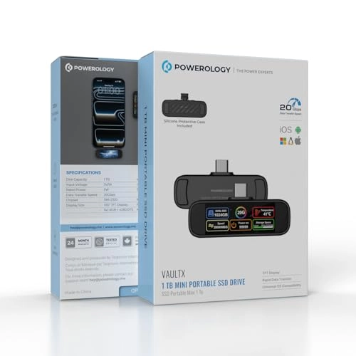 Mini Portable SSD Drive - 256GB