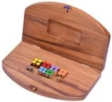 Ludo - Wooden Fabric Bag