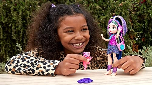 Lumina Fashion Doll - 8 – 10-in Blue & Neon Hair Ages 4+