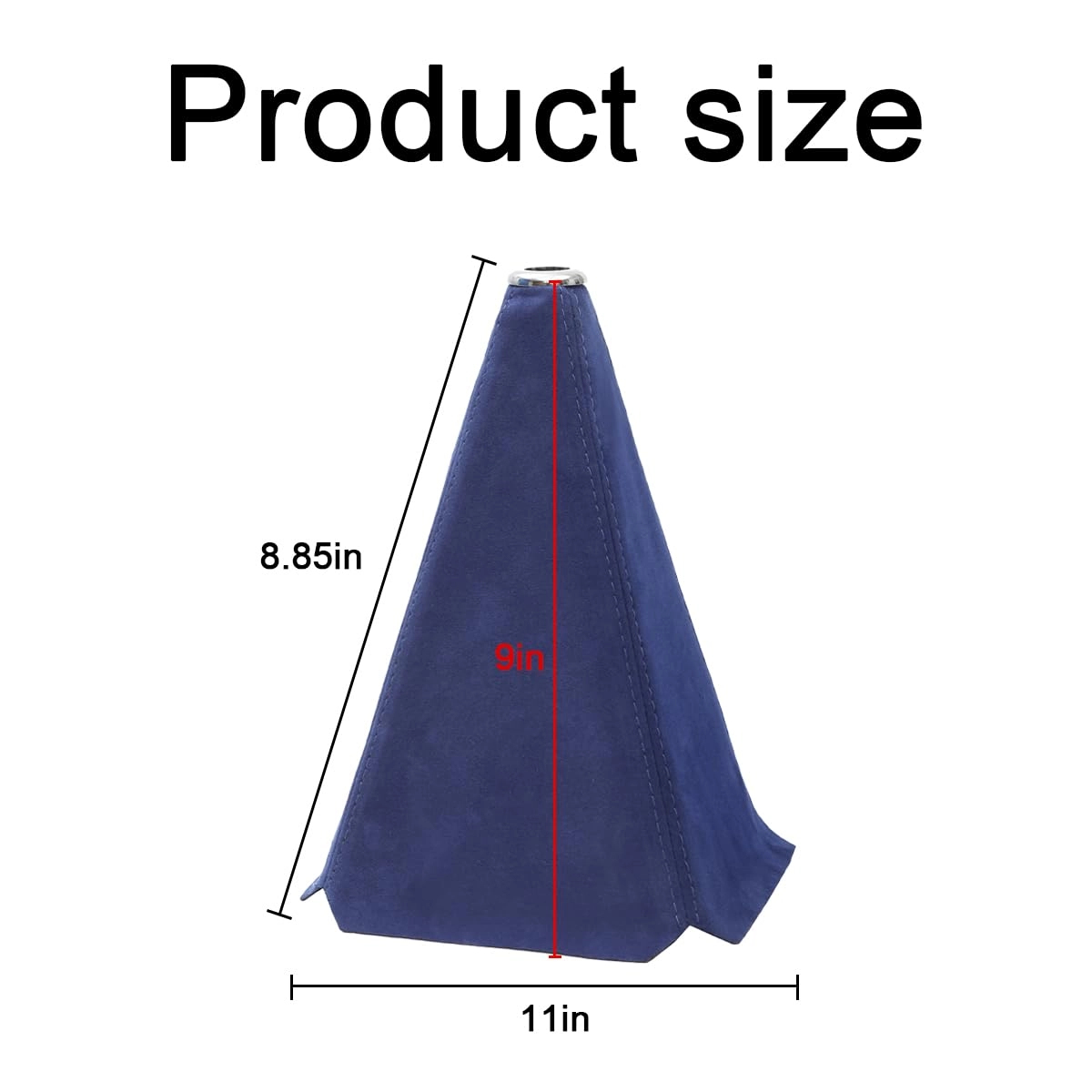 Shift Boot Cover - Suede Black