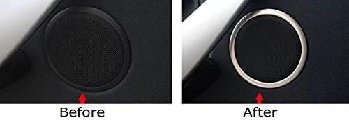 Speaker Decoration Ring Cover Trims - BMW F30 F31 3 Series 320i 328i 335i 340i M3 F32 F33 4 Series 428i 435i 440i 2012-2018