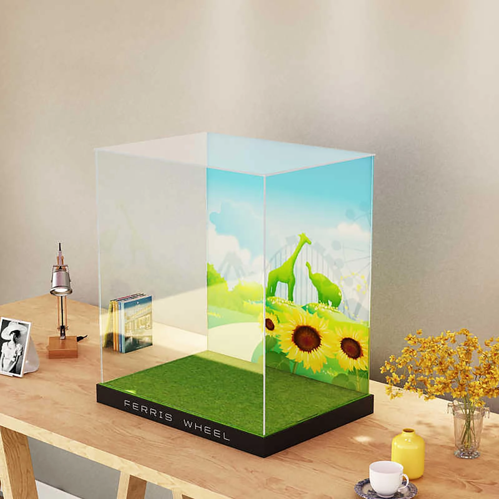 bodamaike Acrylic Display Case - Compatible with Le*Go 10247