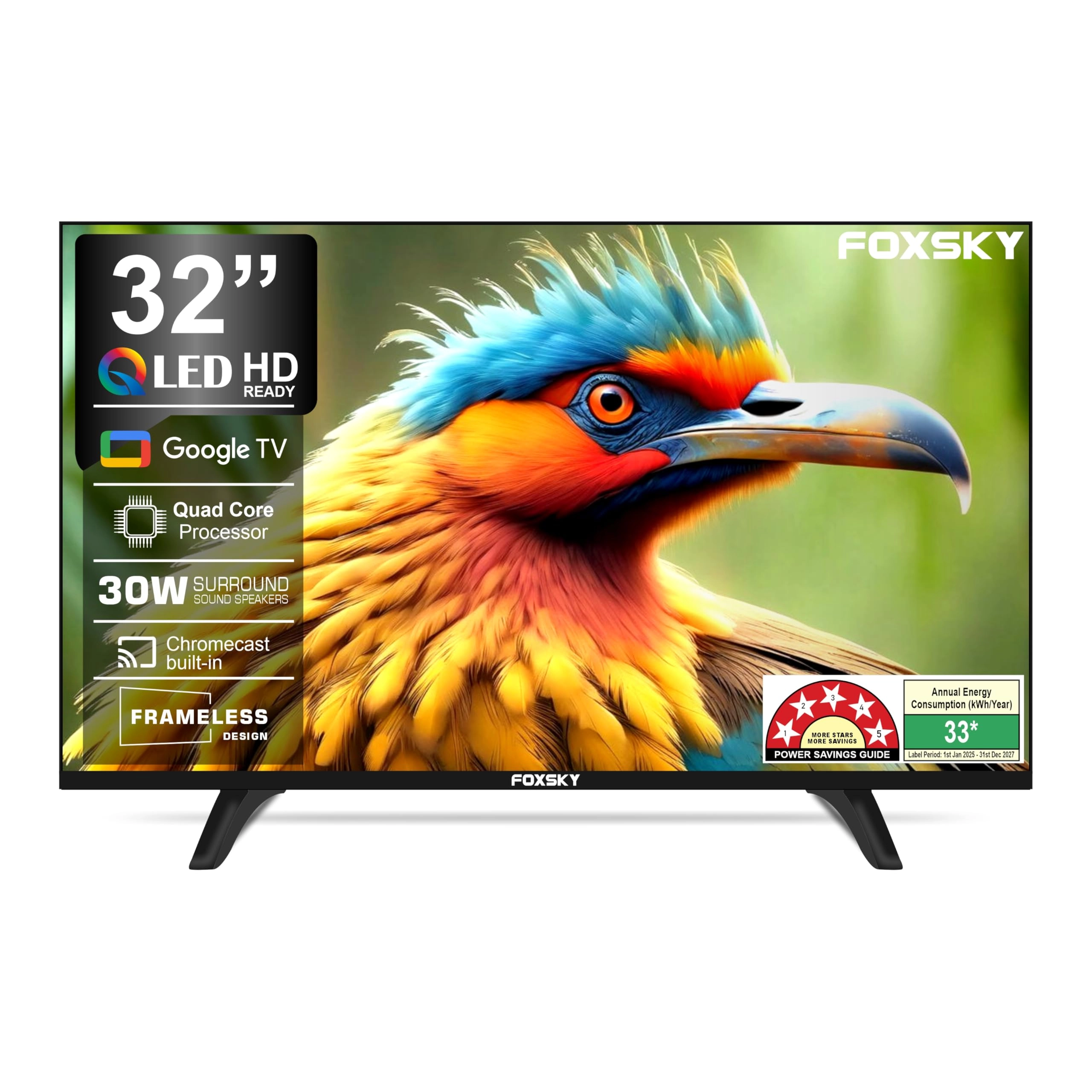 FOXSKY ELECTRONICS INDIA PVT. LTD. 32FS-VS - 32 inches
