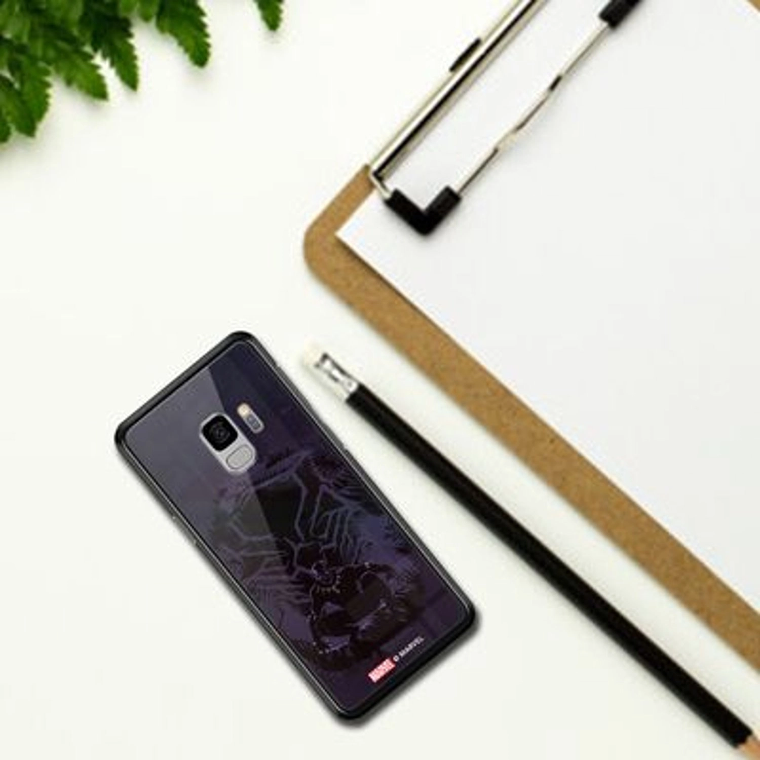 Black Panther The Warrior Back Case for Galaxy S9