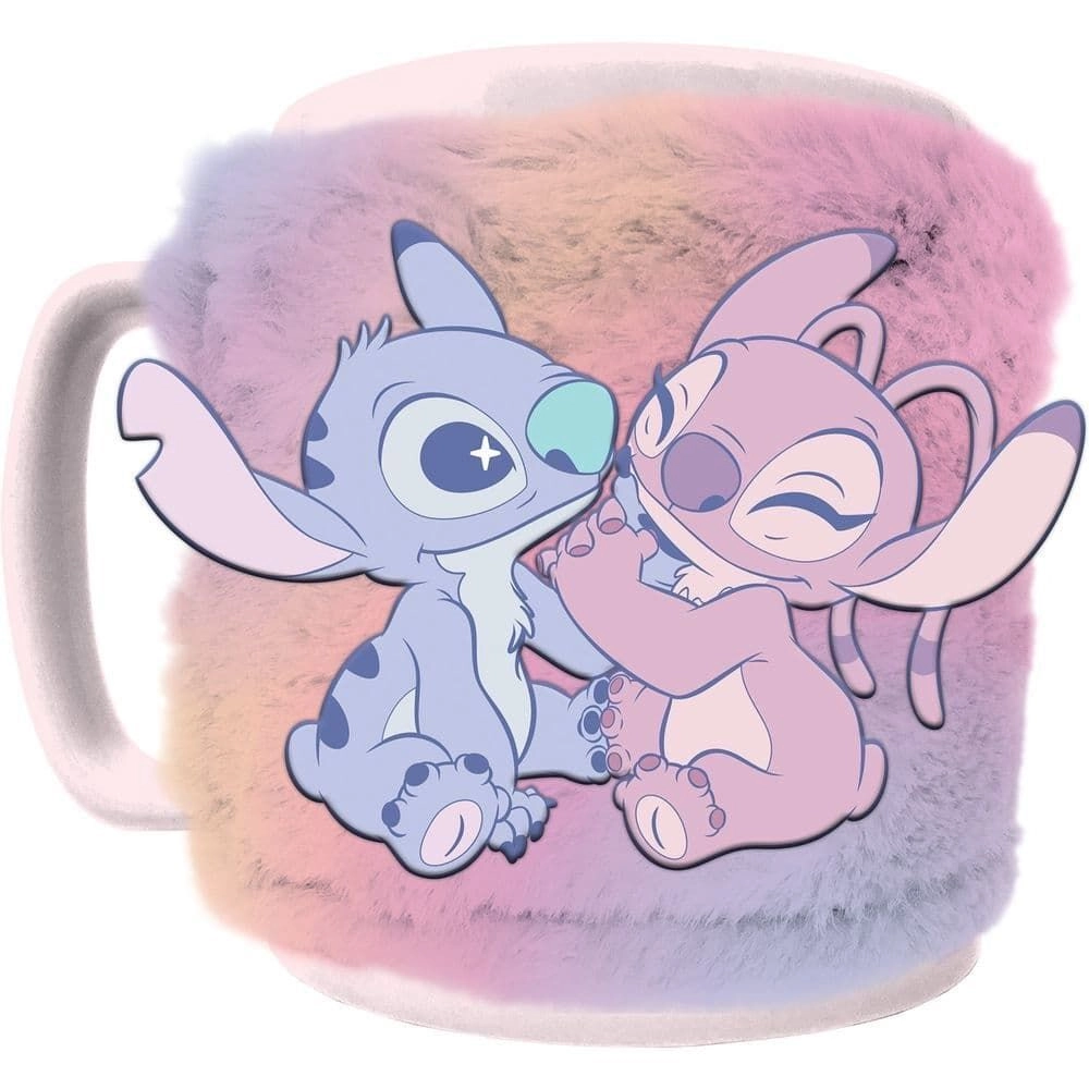 PYRAMID Lilo & Stitch Planetary Fuzzy Mug