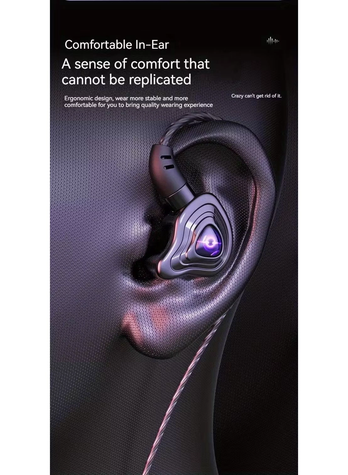 Heavy Bass Wired Headphone