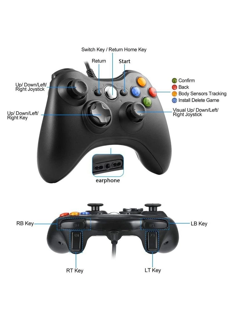 Wired Controller Gamepad