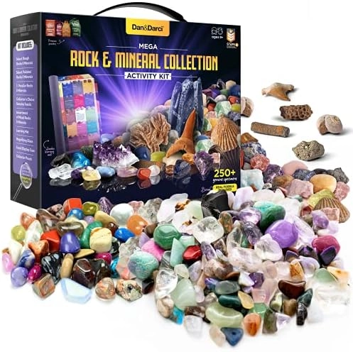 MZA STORES Rock Collection Geology - 6 years+ 250 pieces