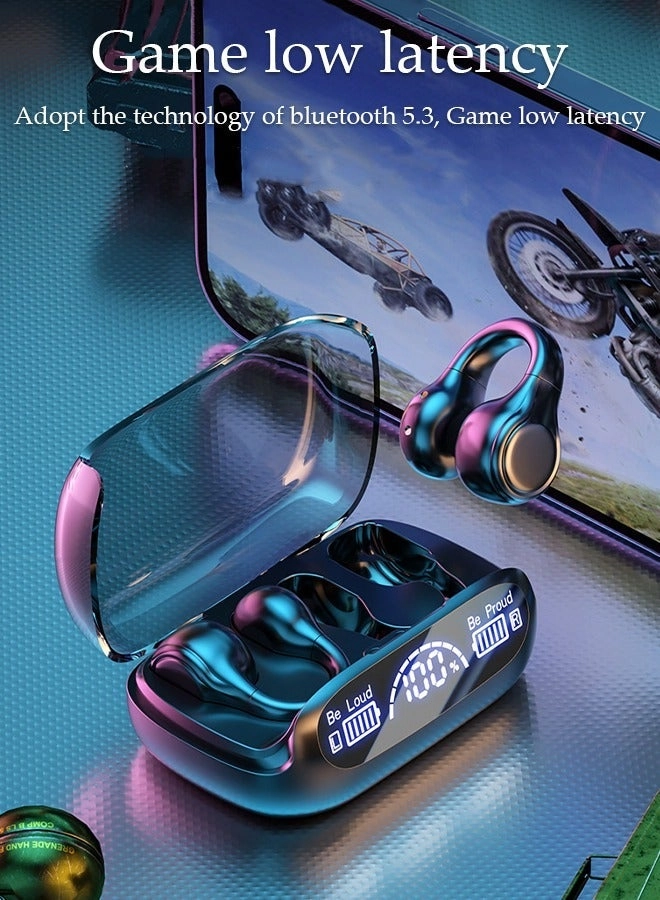 Clip On Bluetooth Earphones Wireless Earbud