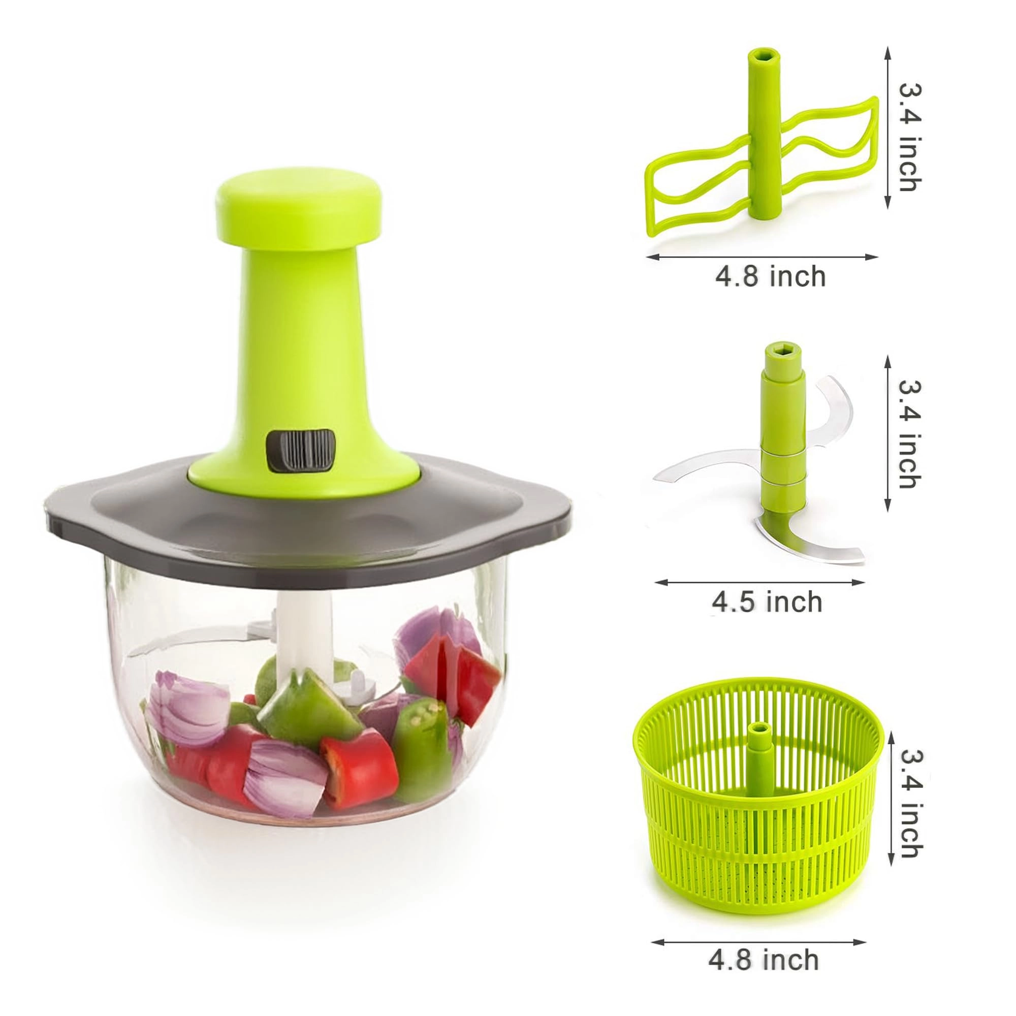 Manual Kitchen Chopper - 1500ml