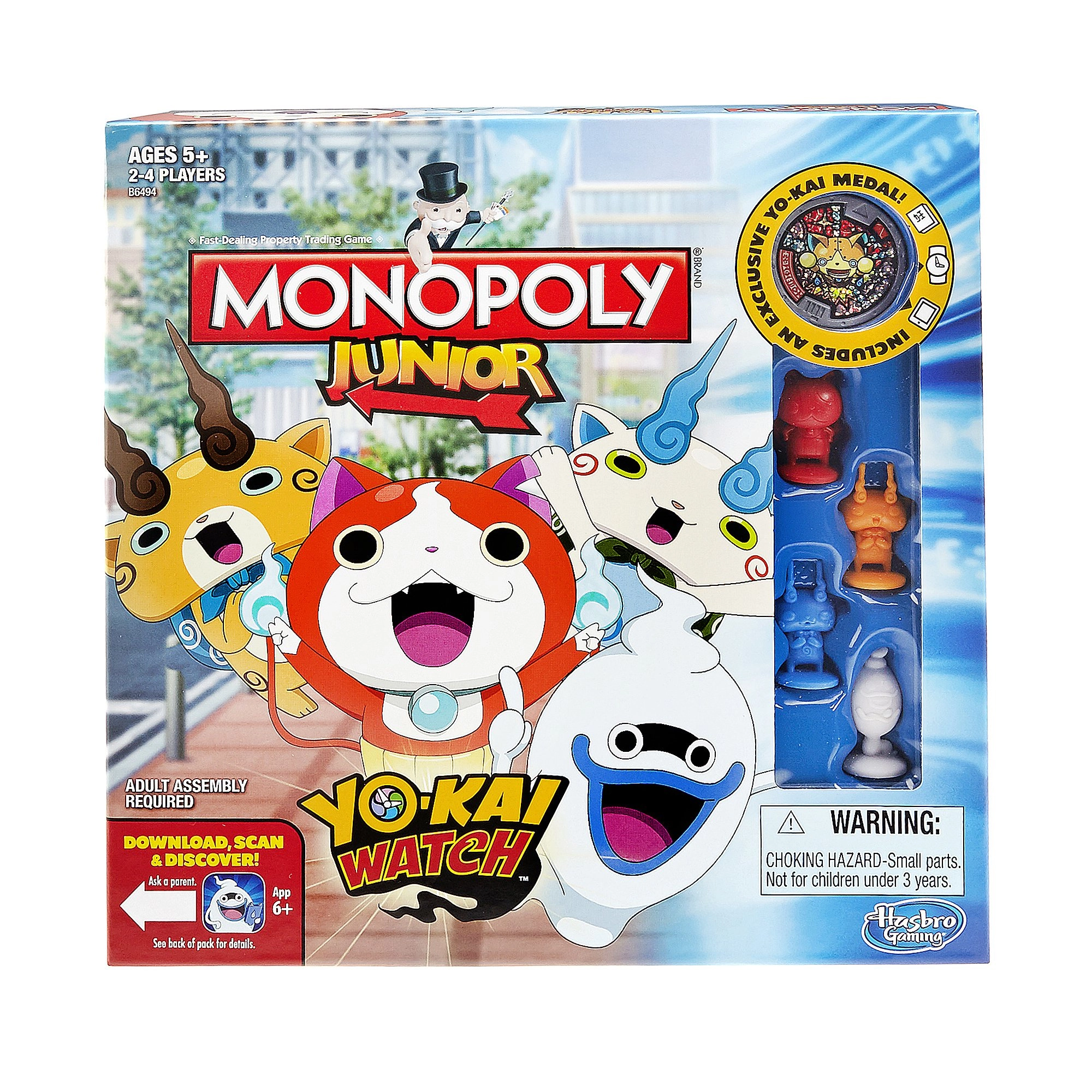 Hasbro Monopoly Junior: Yo-kai Watch Edition