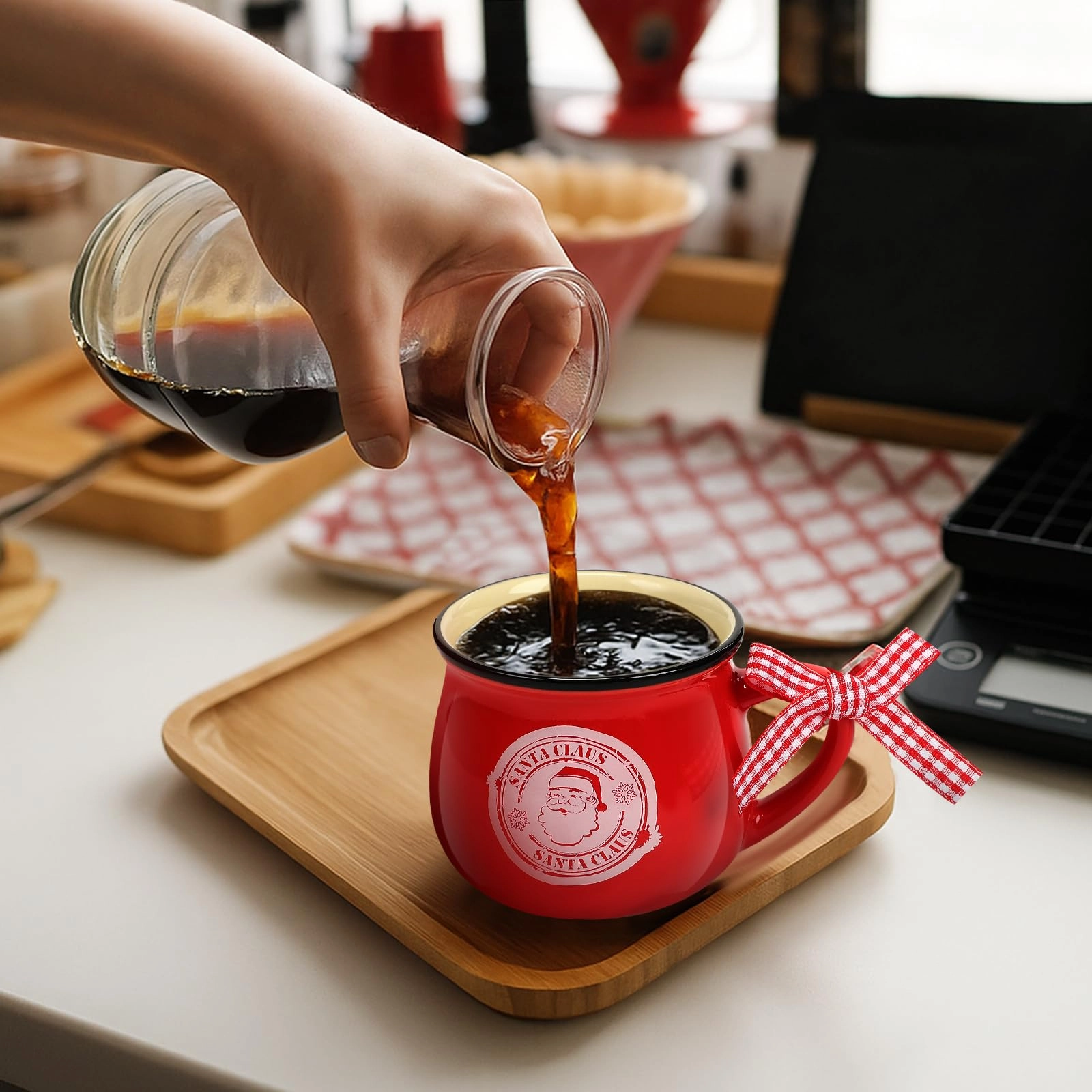 Christmas Coffee Mug - 4 pcs - 150 ml