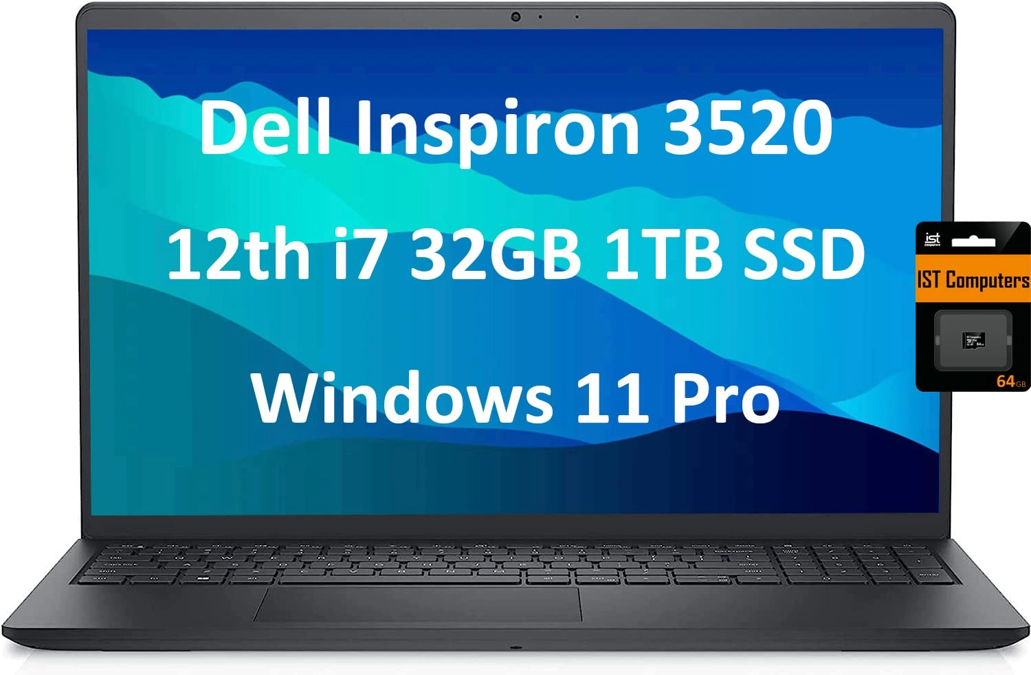 DELL (Open Box) Inspiron 5000 - 15.6'' Core i7-1255U 32GB DDR3 1TB PCIe SSD