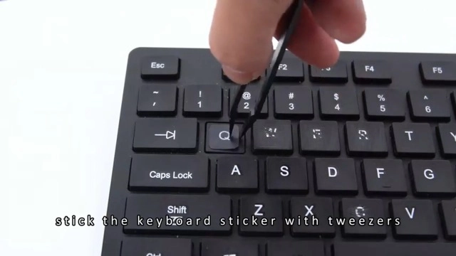 Russian Keyboard Stickers - Cyrillic Pack