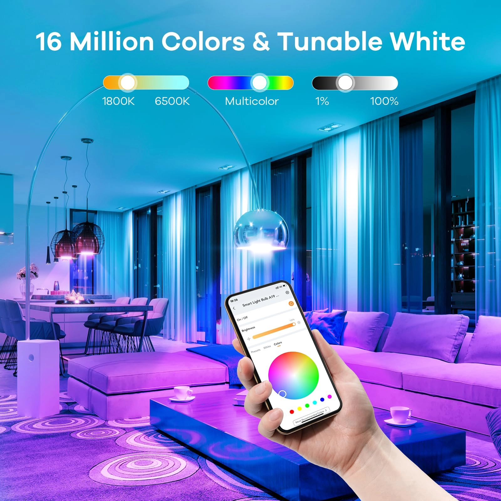 Matter Smart Light Bulb - 1 E26