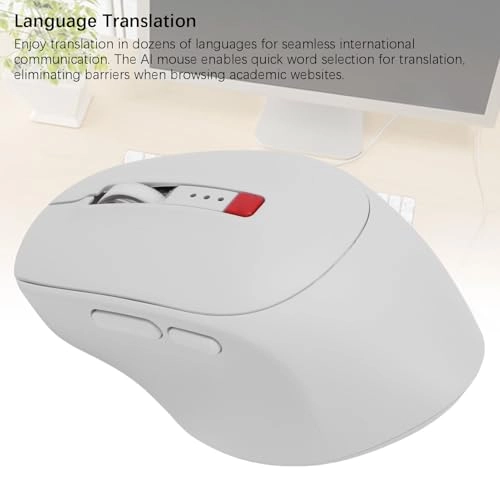 AI Wireless Mouse - 2.4G Bluetooth 5.0