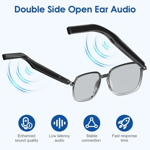 Sports Smart Glasses - Color-Changing UV400 Bluetooth 5.3