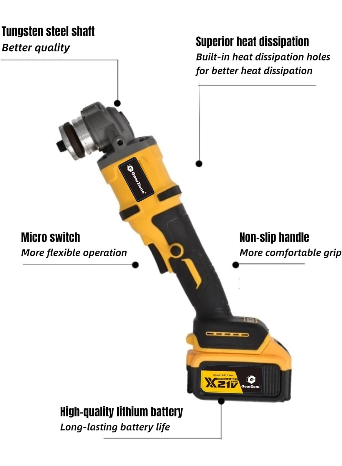 Cordless Angle Grinder