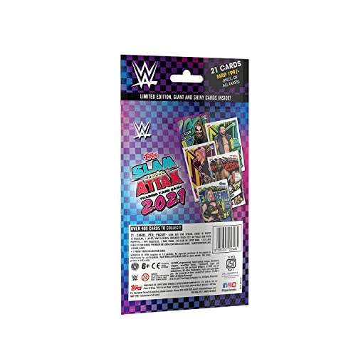 WWE Slam Attax 2021 - 21pcs