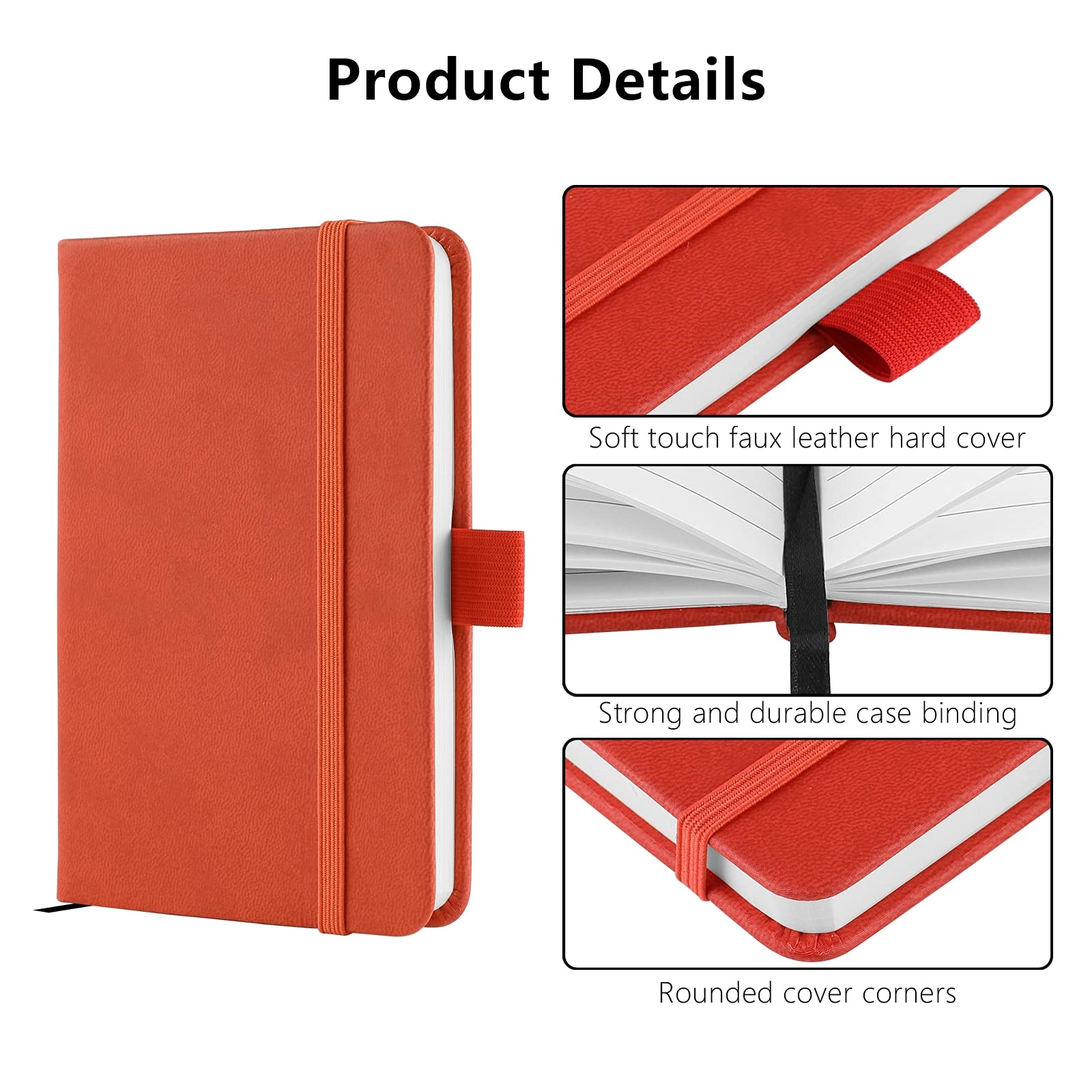 Notebook A6 Hardcover - Lined 100 Sheets