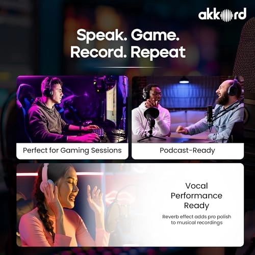 AKDMIC1 Auxiliary+USB+3.5mm-Mini-Jack Microphone