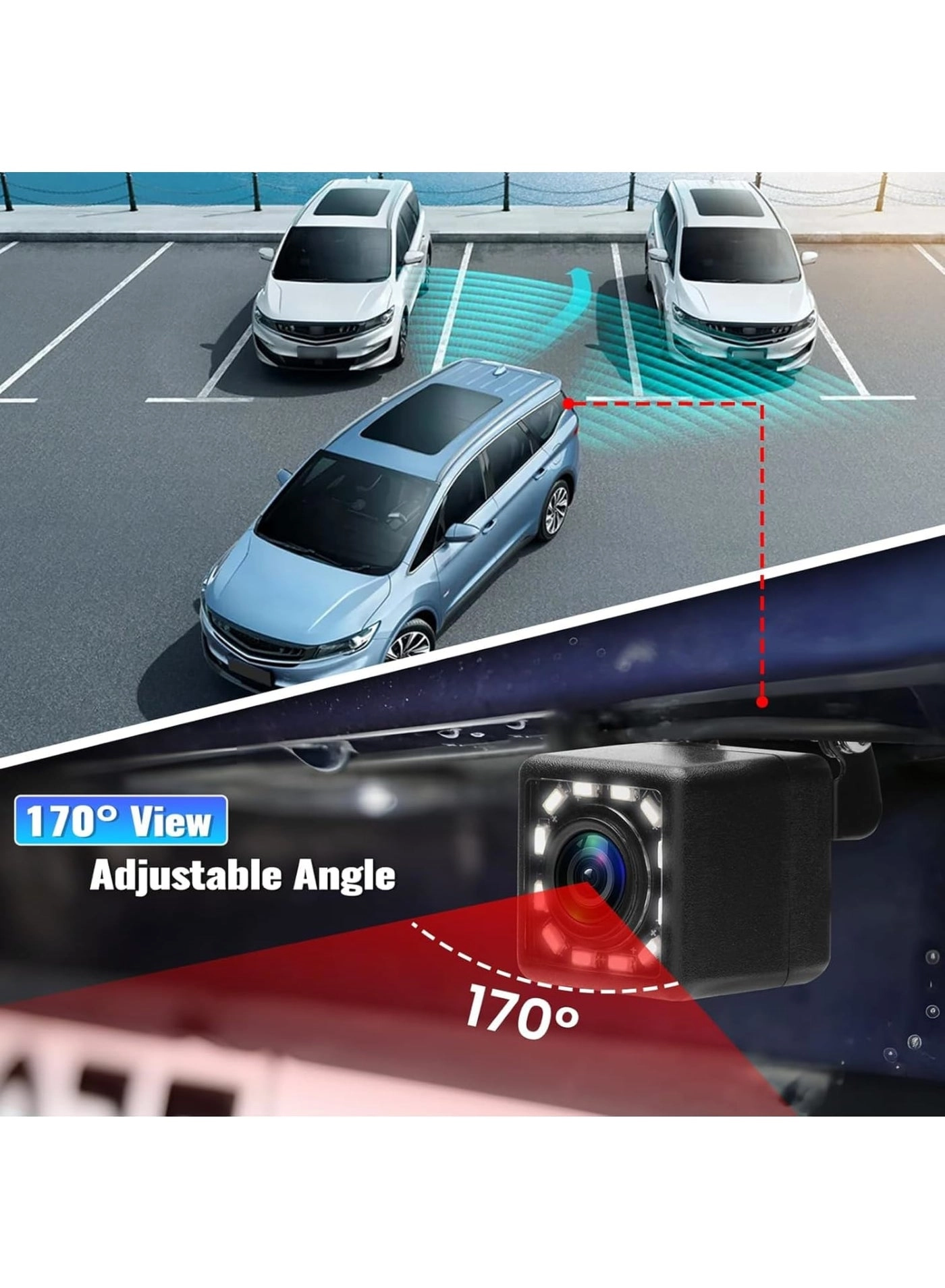 HD Backup Camera - Night vision 480P