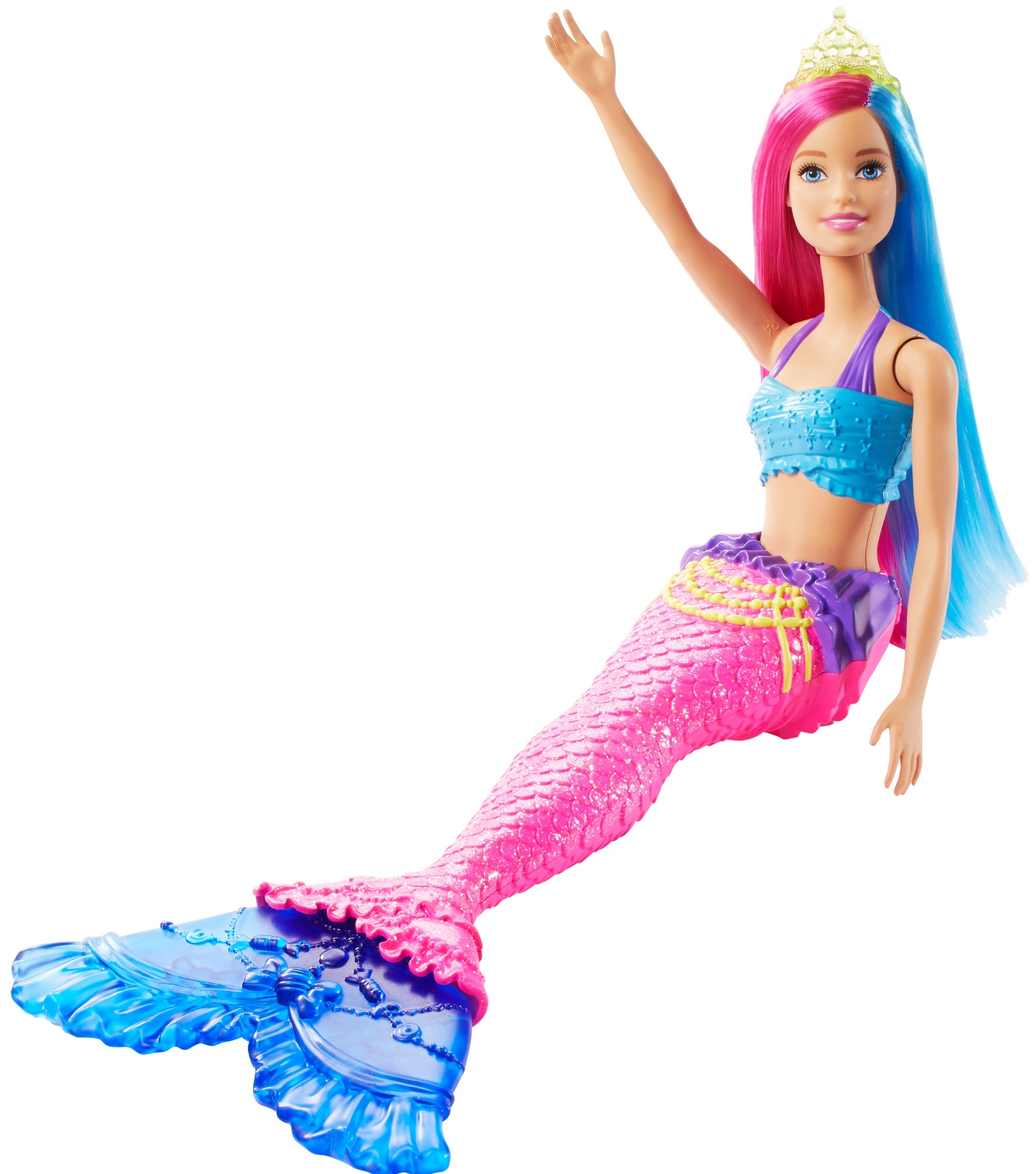 Barbie Dreamtopia Blooming Magic Mermaid - Blonde Ages 3+