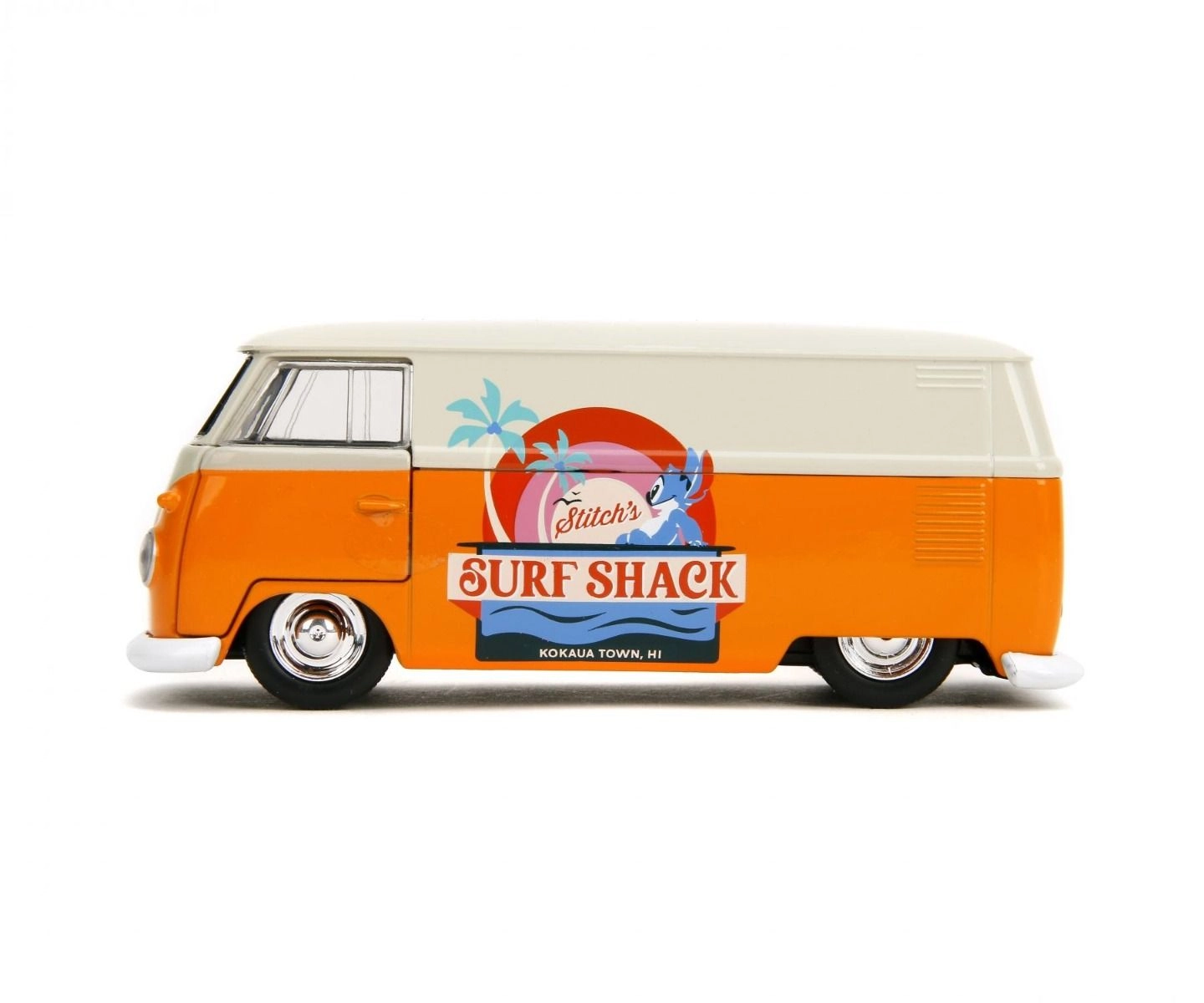 Lilo And Stitch 1961 Volkswagen Bus with Stitch Figure - 1:24