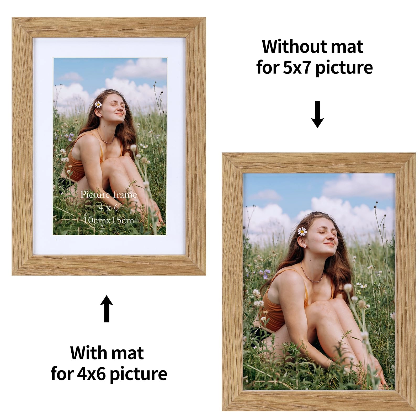 Photo Frames - 4x6/5x7 Pack