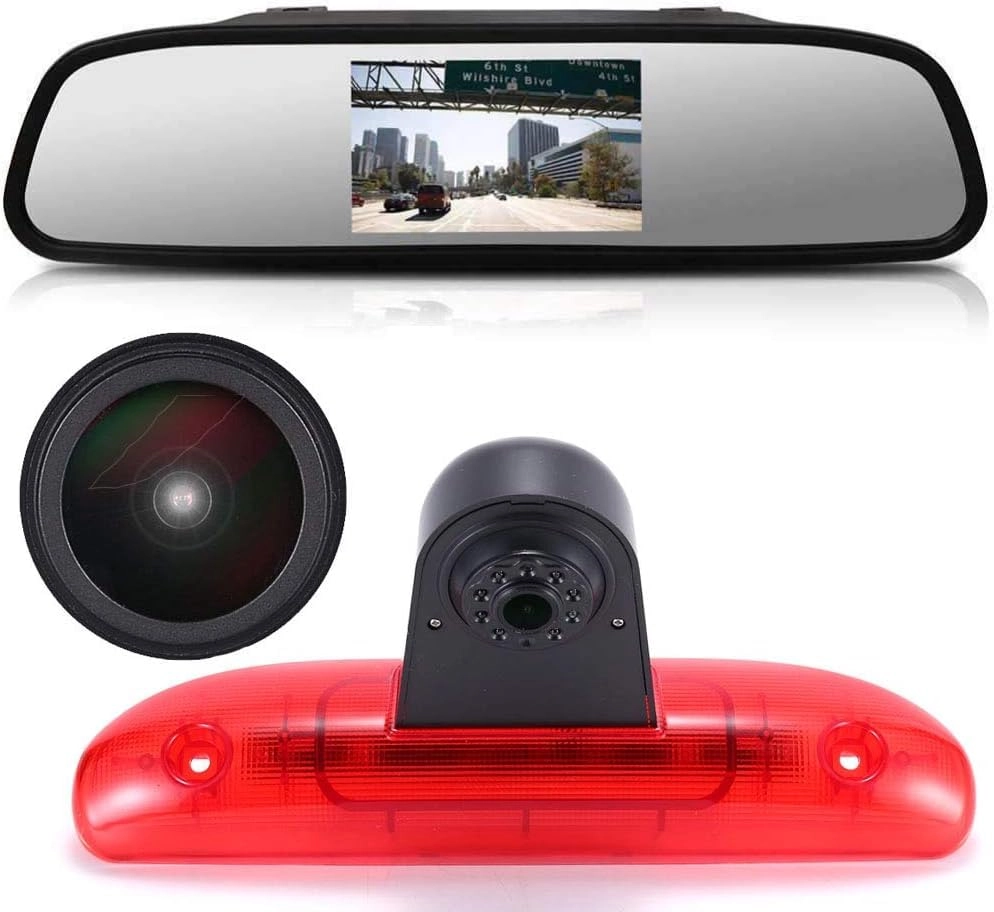 LCD TFT Colour Display Monitor + Car Camera - Night vision 1280 x 720