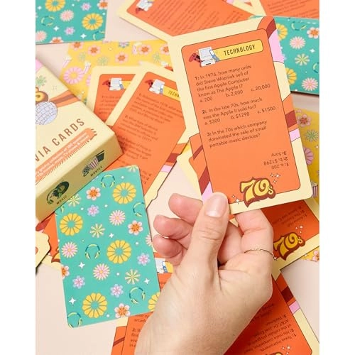 70s Trivia Card Game