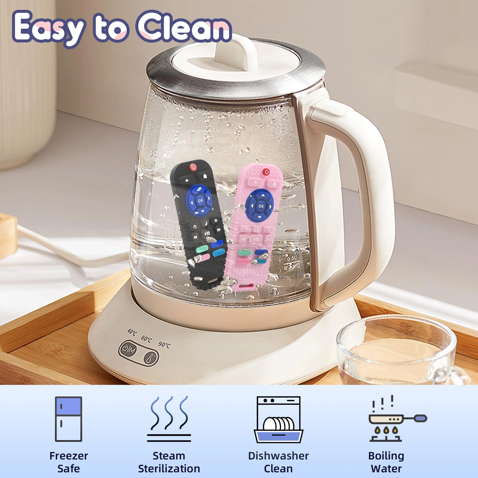 Remote Control Teether - Silicone