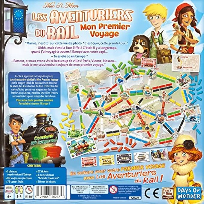 Ticket to Ride Europe: My First Trip