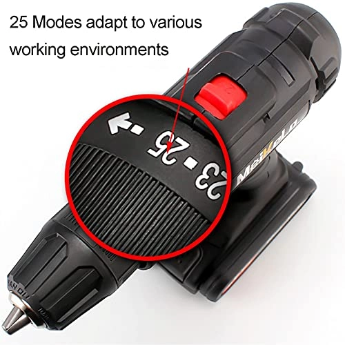 3 in 1 Electric Hammer Drill - Cordless 25+3 N.m 10mm