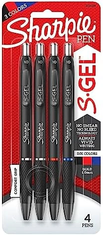 Sharpie S-Gel - 4/Pack