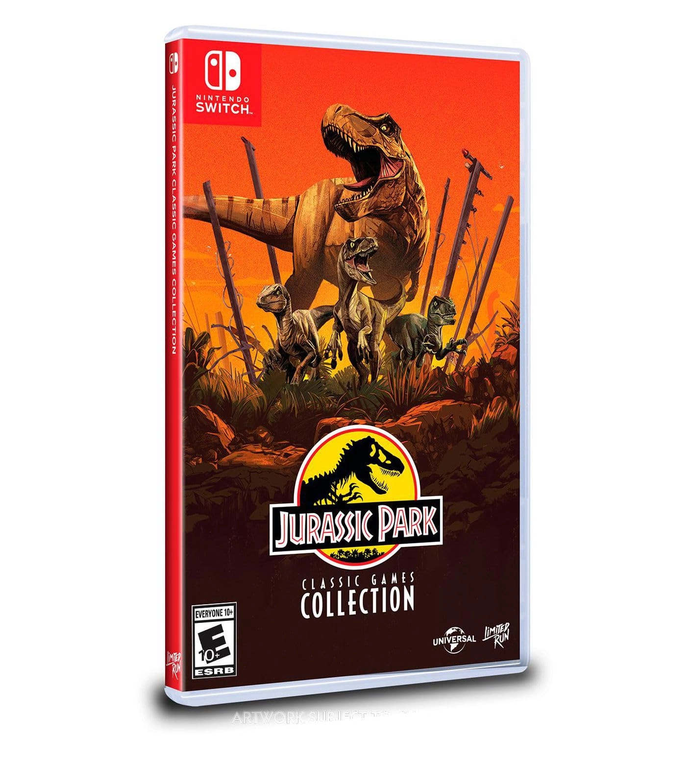 Limited Run JURASSIC PARK CLASSIC GAMES COLLECTION - Nintendo Switch