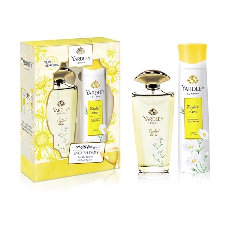 Yardley Daisy Eau de Toilette 125ml 150ml Bundle