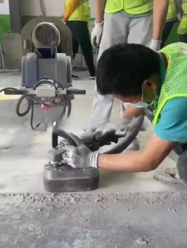Three Head Dust-free Grinding Machine - 220V