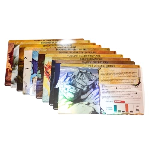 Spirit Island: Jagged Earth - Premium Foil Spirit Panels - Ten Spirits